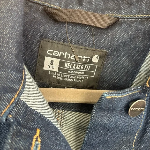 Carhartt Women's Relaxed Mid Weight Denim Jacket - Picture 5 of 5